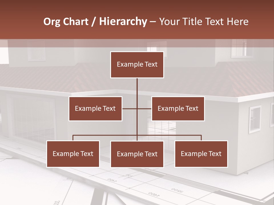 Layout Residential Edifice PowerPoint Template