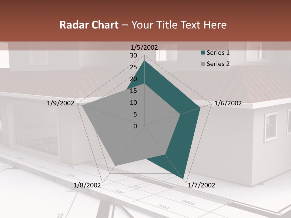 Layout Residential Edifice PowerPoint Template