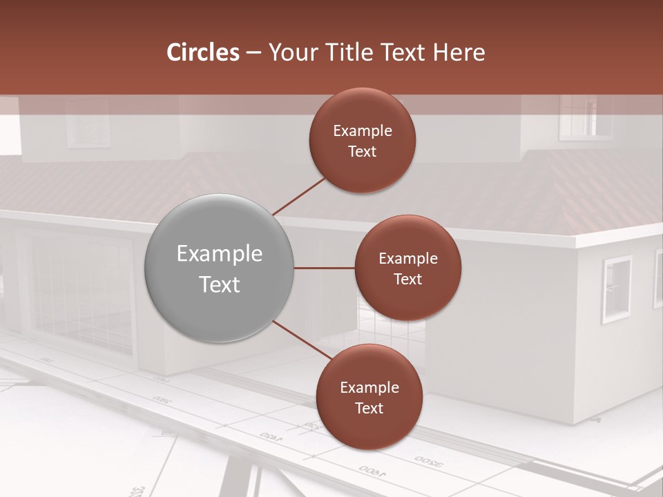 Layout Residential Edifice PowerPoint Template