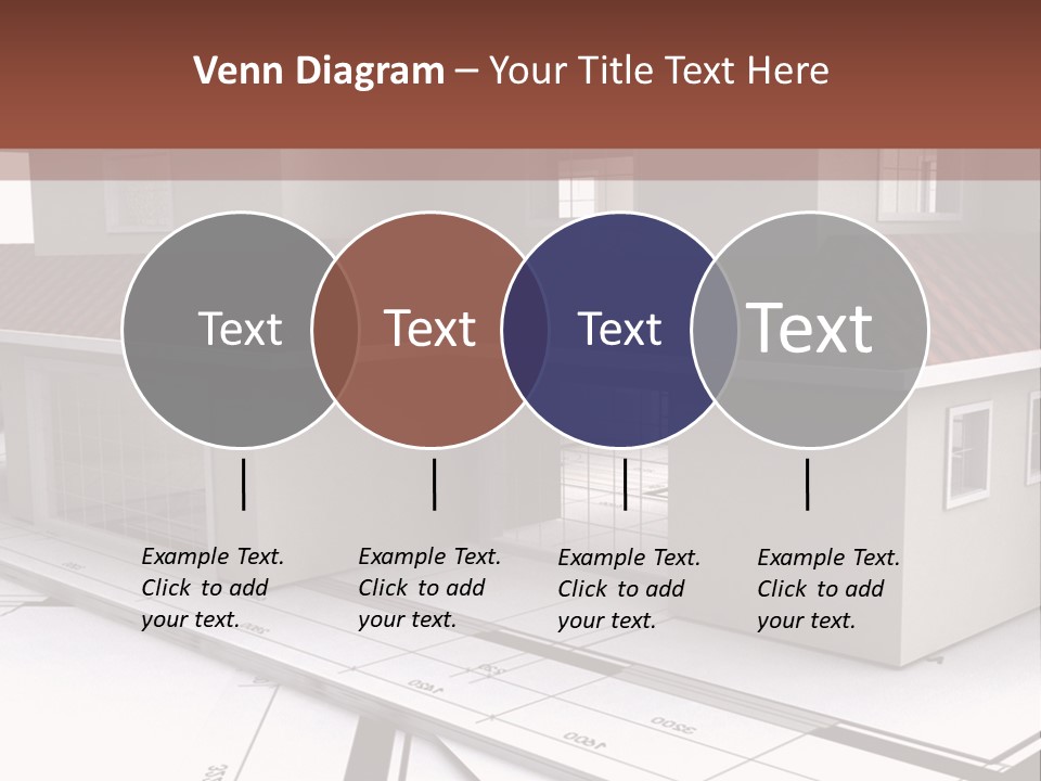 Layout Residential Edifice PowerPoint Template
