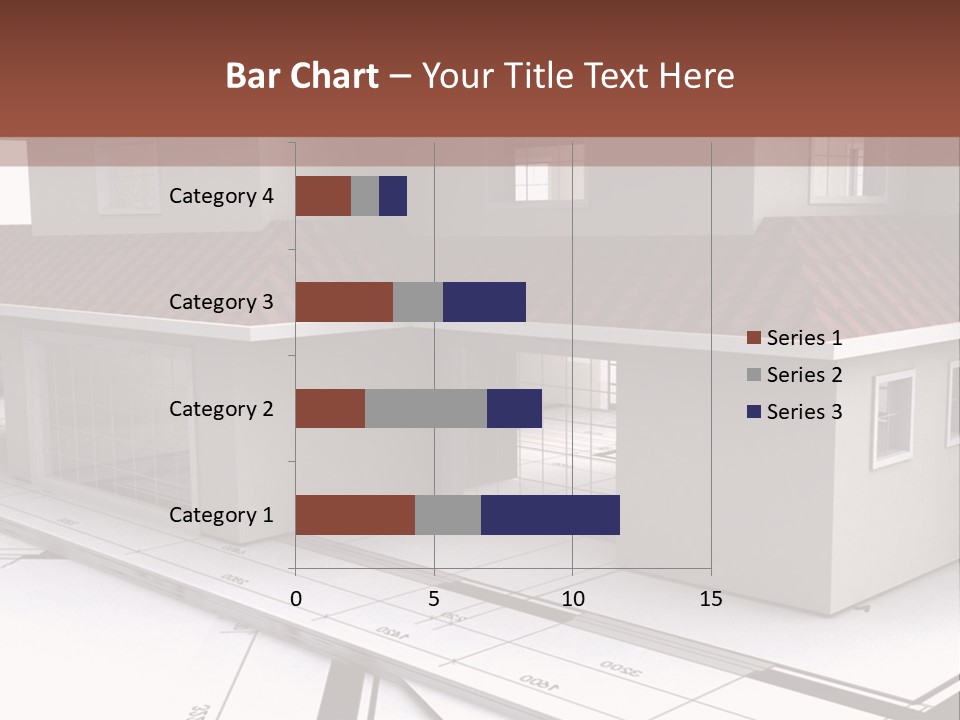 Layout Residential Edifice PowerPoint Template
