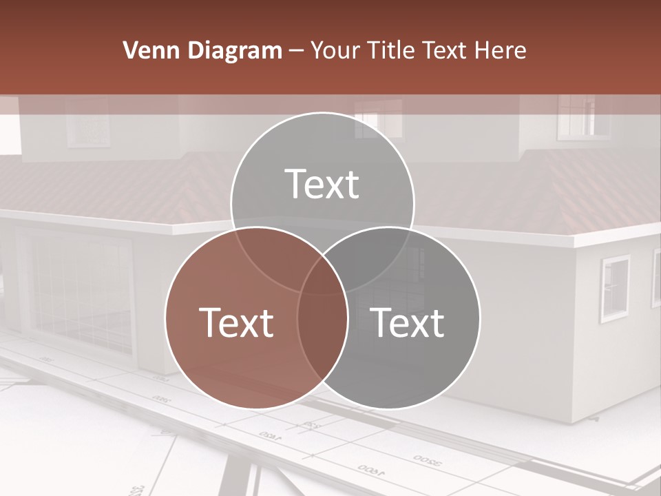 Layout Residential Edifice PowerPoint Template