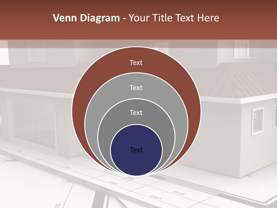Layout Residential Edifice PowerPoint Template
