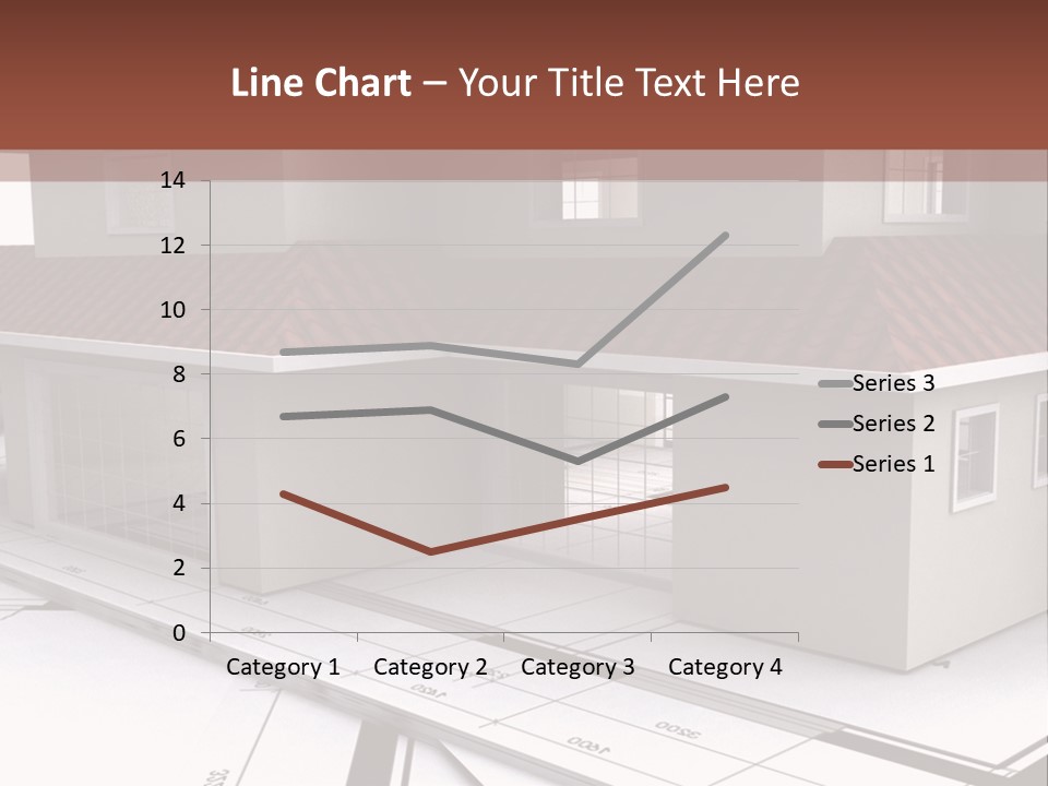 Layout Residential Edifice PowerPoint Template