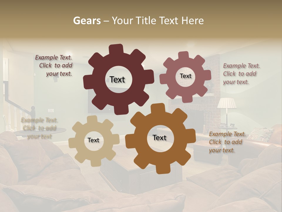 Fixtures Architecture Carpet PowerPoint Template
