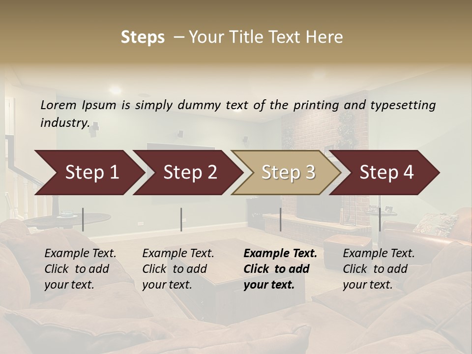 Fixtures Architecture Carpet PowerPoint Template