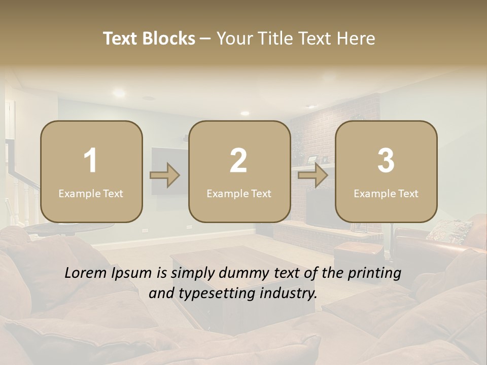 Fixtures Architecture Carpet PowerPoint Template