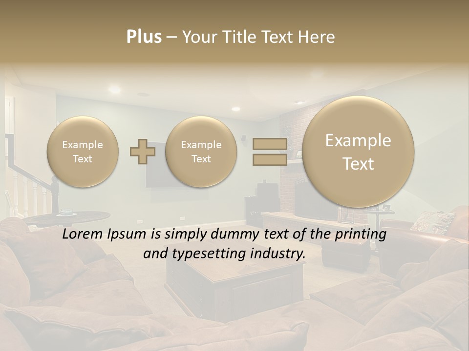 Fixtures Architecture Carpet PowerPoint Template