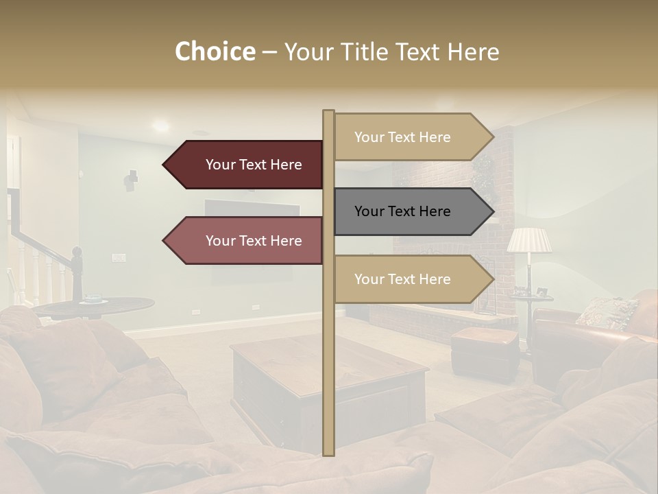 Fixtures Architecture Carpet PowerPoint Template