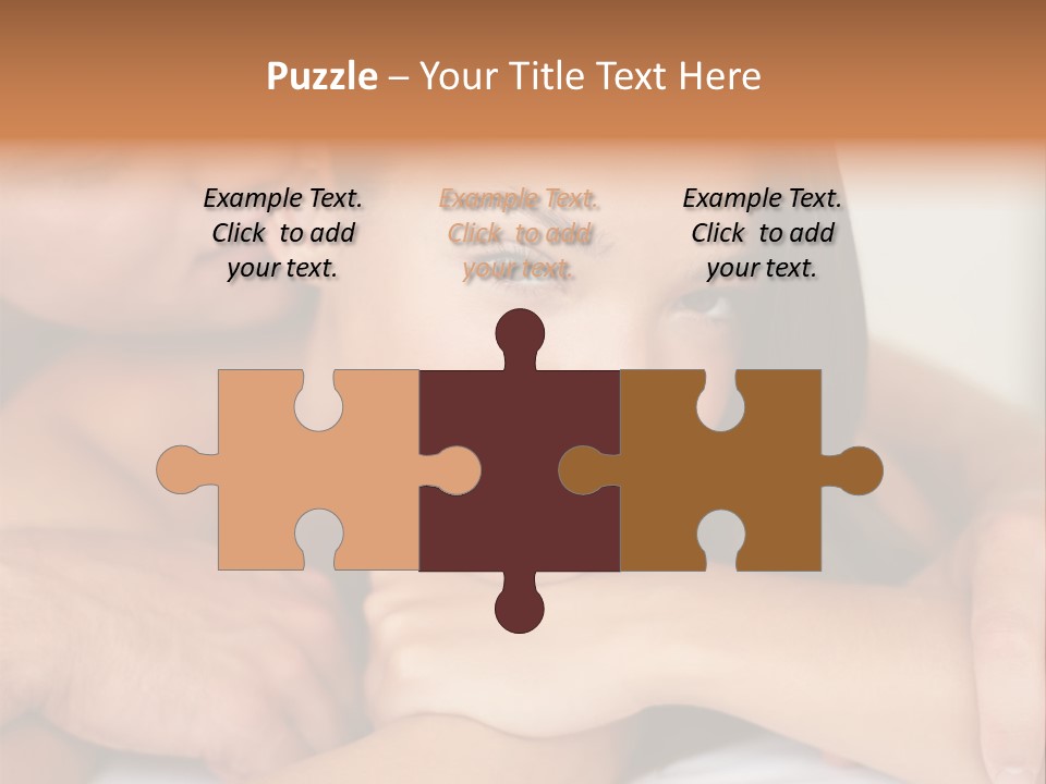 A Man And A Woman Laying On Top Of A Bed PowerPoint Template