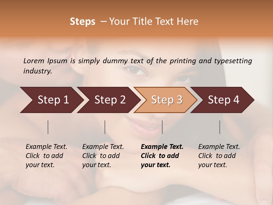 A Man And A Woman Laying On Top Of A Bed PowerPoint Template