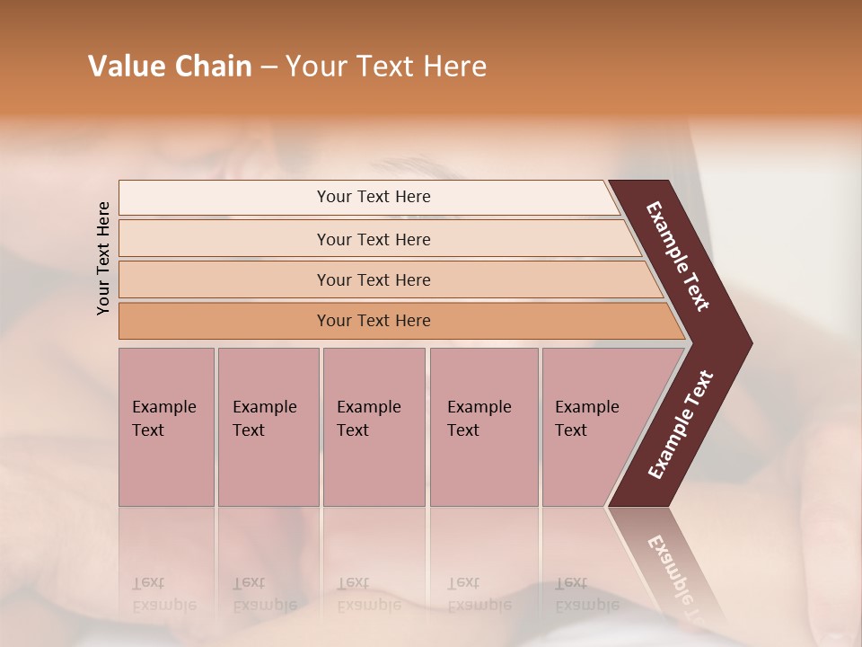 A Man And A Woman Laying On Top Of A Bed PowerPoint Template