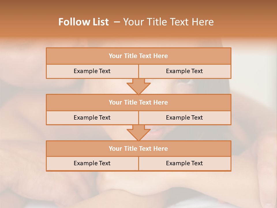 A Man And A Woman Laying On Top Of A Bed PowerPoint Template