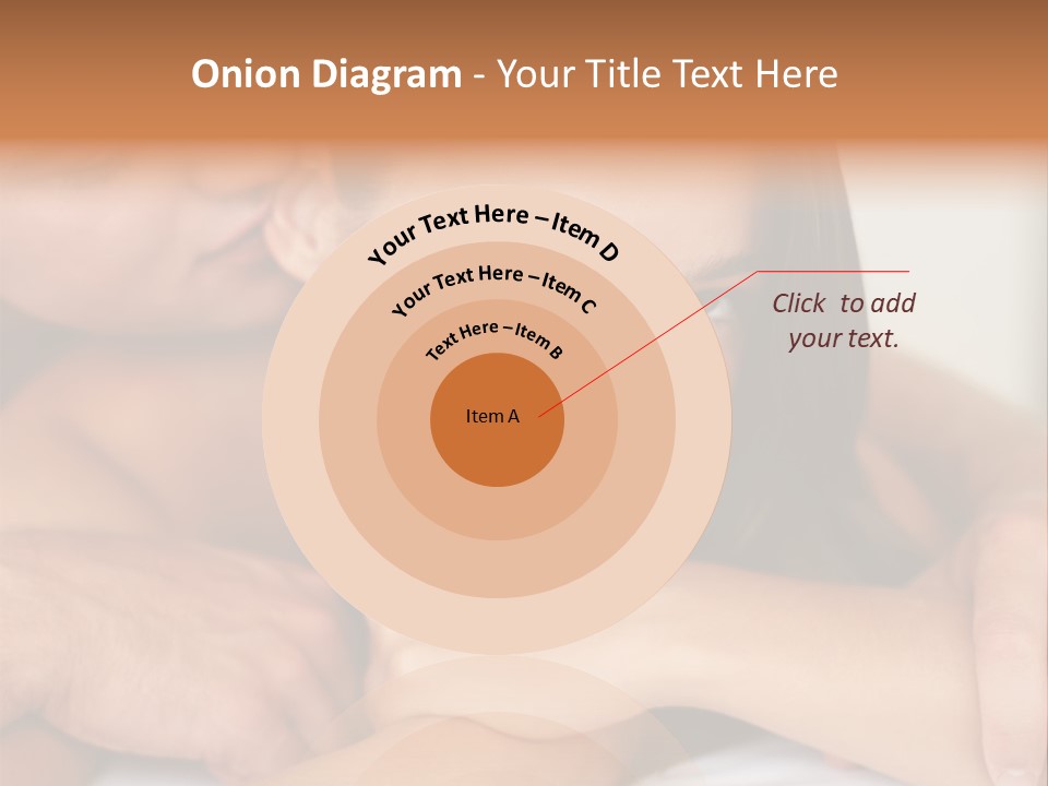 A Man And A Woman Laying On Top Of A Bed PowerPoint Template