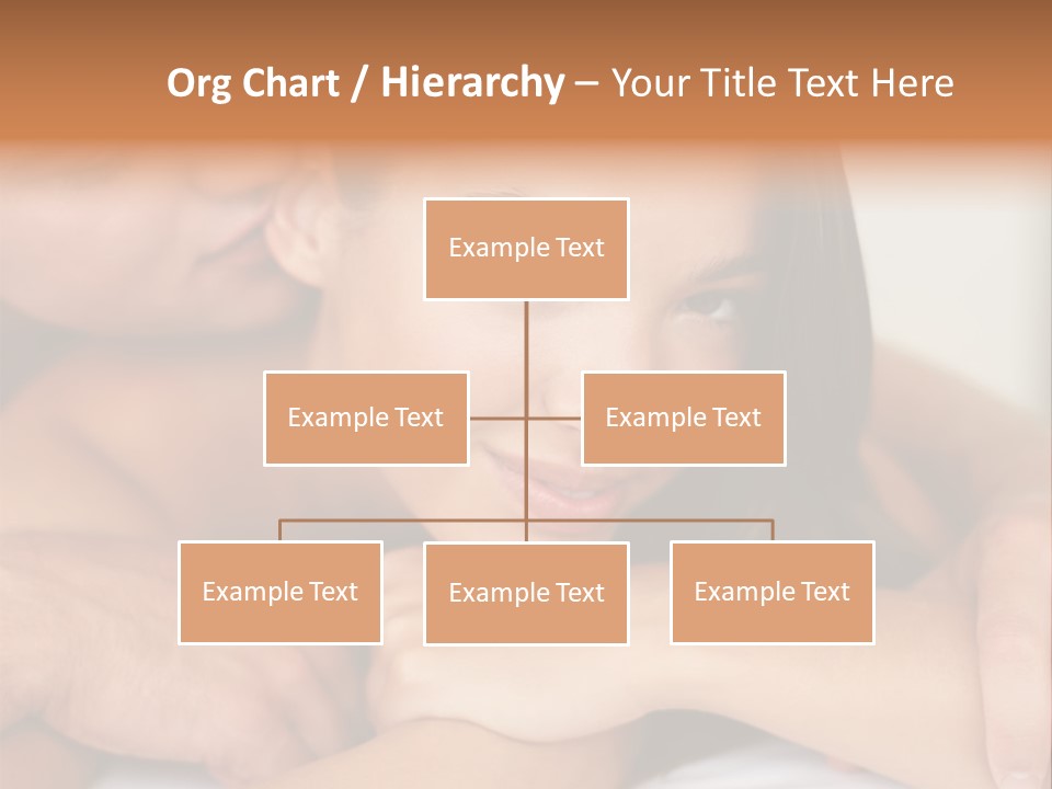 A Man And A Woman Laying On Top Of A Bed PowerPoint Template