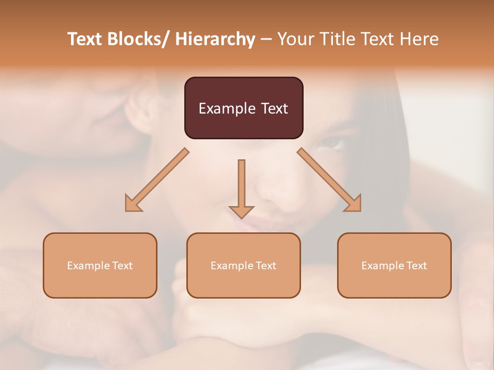 A Man And A Woman Laying On Top Of A Bed PowerPoint Template