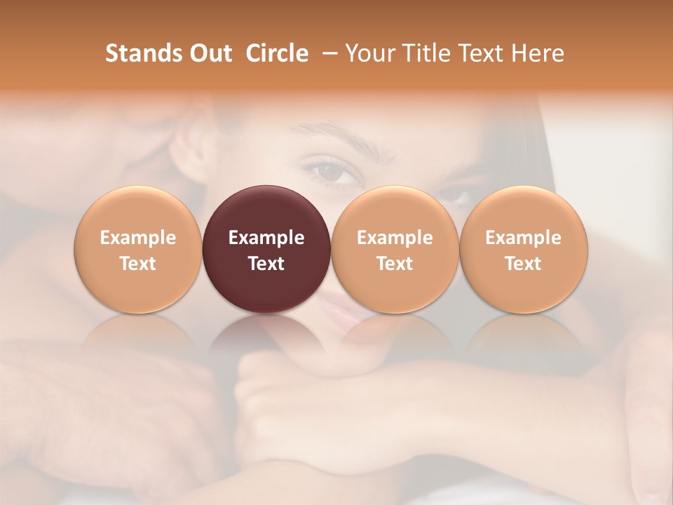 A Man And A Woman Laying On Top Of A Bed PowerPoint Template