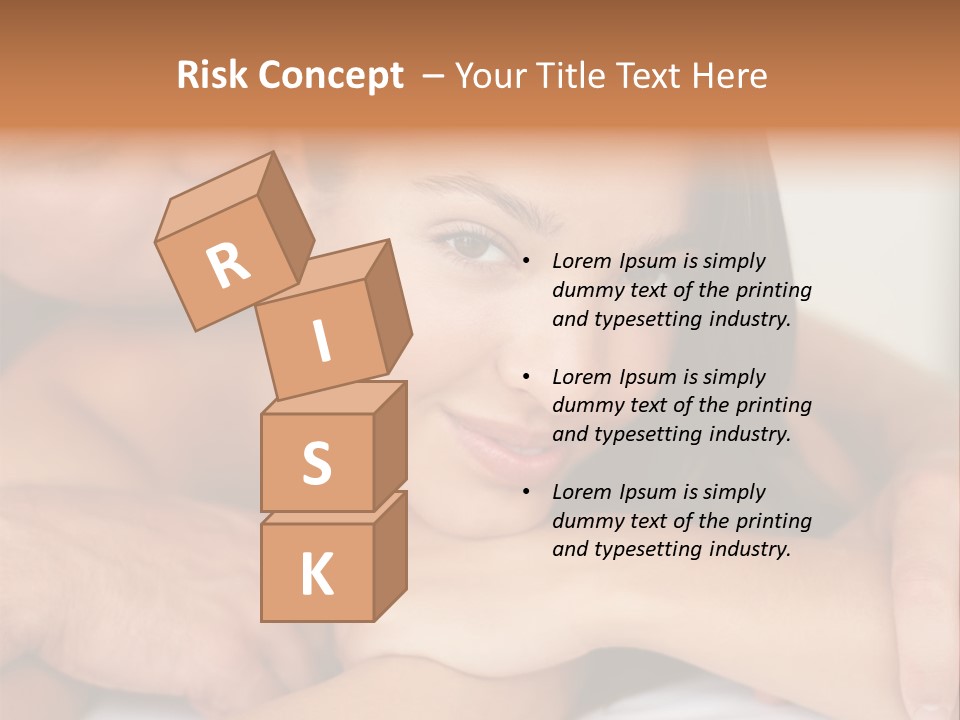 A Man And A Woman Laying On Top Of A Bed PowerPoint Template