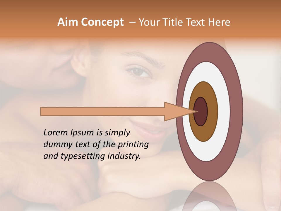 A Man And A Woman Laying On Top Of A Bed PowerPoint Template