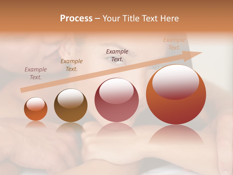 A Man And A Woman Laying On Top Of A Bed PowerPoint Template