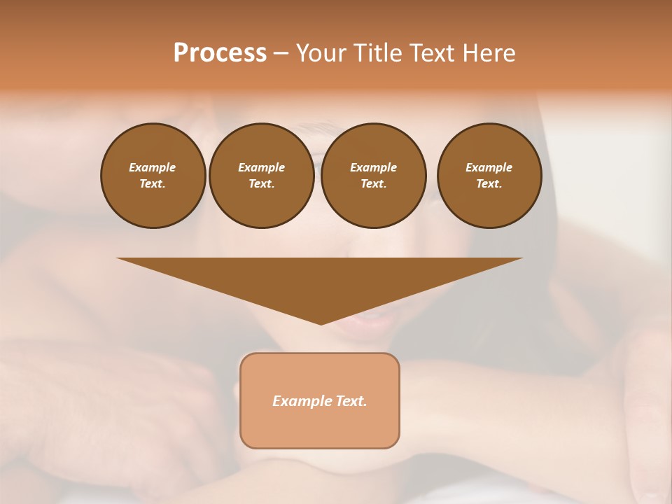 A Man And A Woman Laying On Top Of A Bed PowerPoint Template