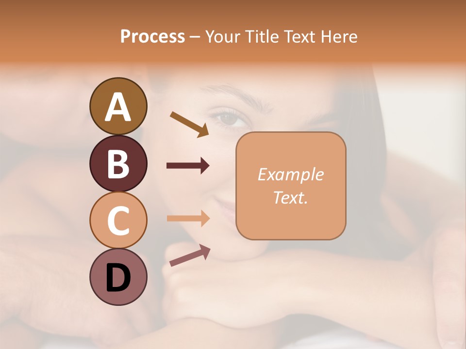 A Man And A Woman Laying On Top Of A Bed PowerPoint Template