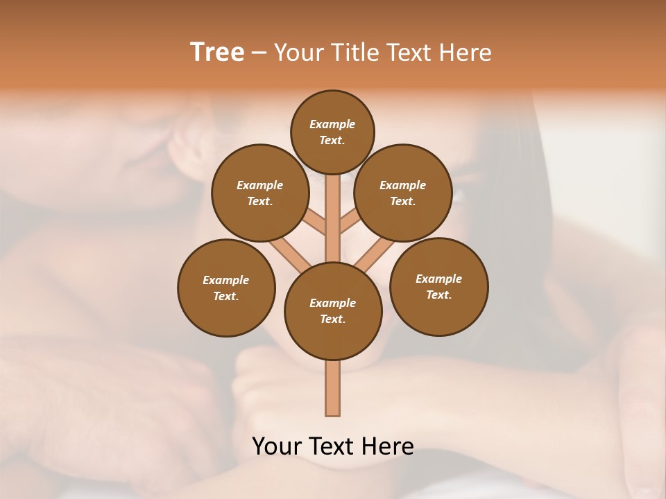 A Man And A Woman Laying On Top Of A Bed PowerPoint Template