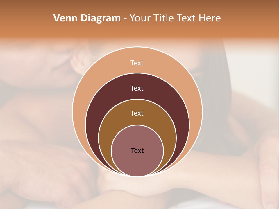A Man And A Woman Laying On Top Of A Bed PowerPoint Template