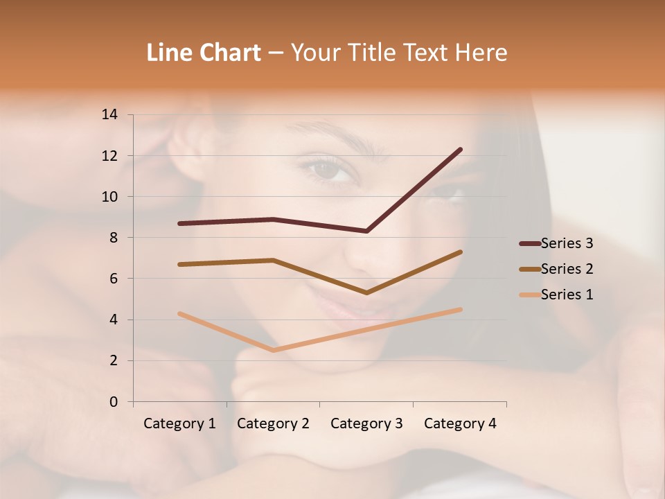 A Man And A Woman Laying On Top Of A Bed PowerPoint Template