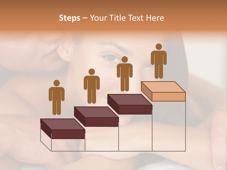 A Man And A Woman Laying On Top Of A Bed PowerPoint Template