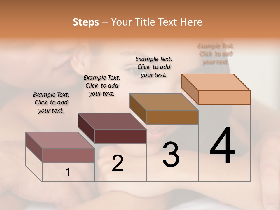 A Man And A Woman Laying On Top Of A Bed PowerPoint Template