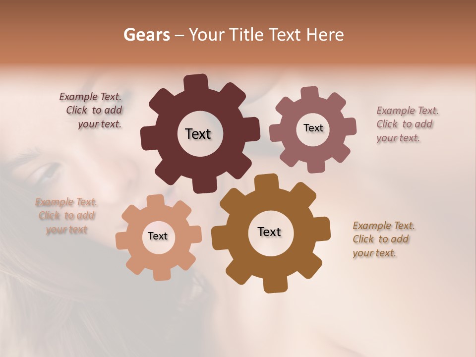 Model Illustration Architect PowerPoint Template