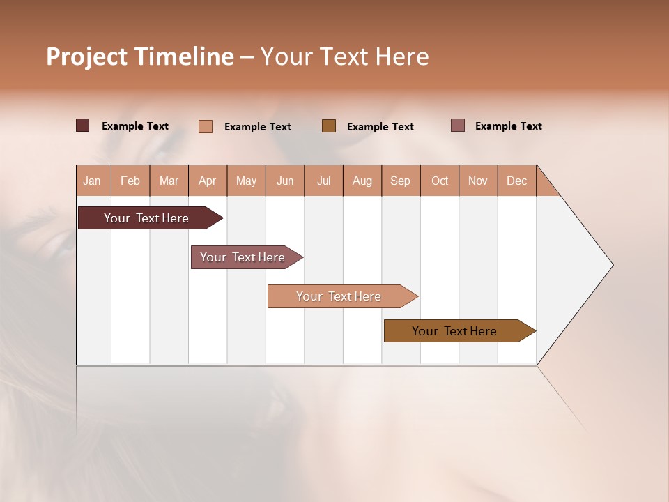 Model Illustration Architect PowerPoint Template