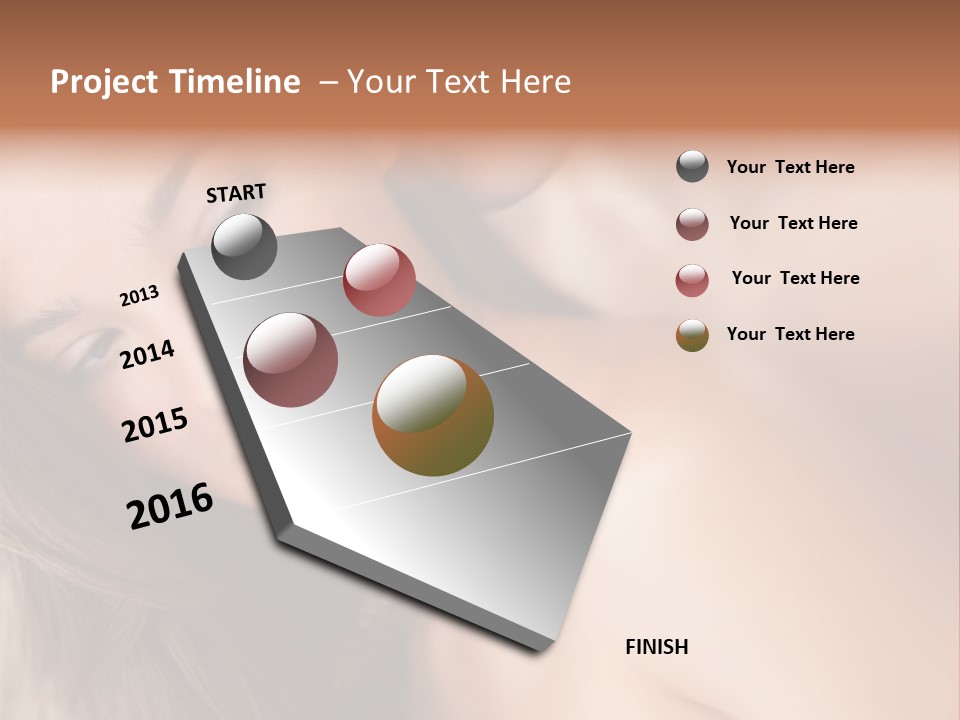 Model Illustration Architect PowerPoint Template