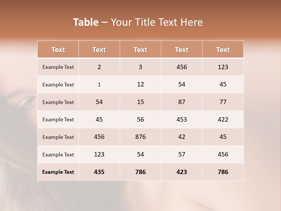 Model Illustration Architect PowerPoint Template
