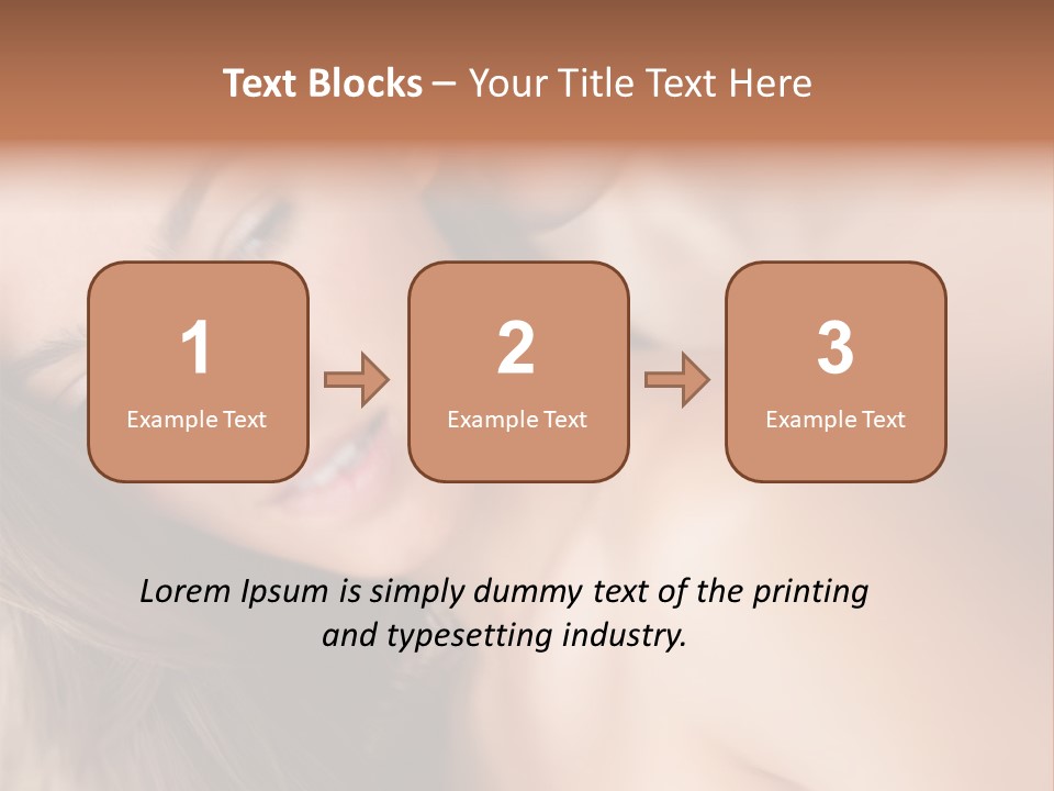 Model Illustration Architect PowerPoint Template