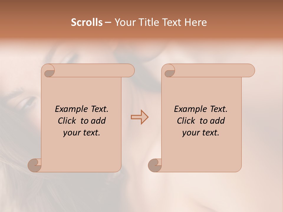 Model Illustration Architect PowerPoint Template