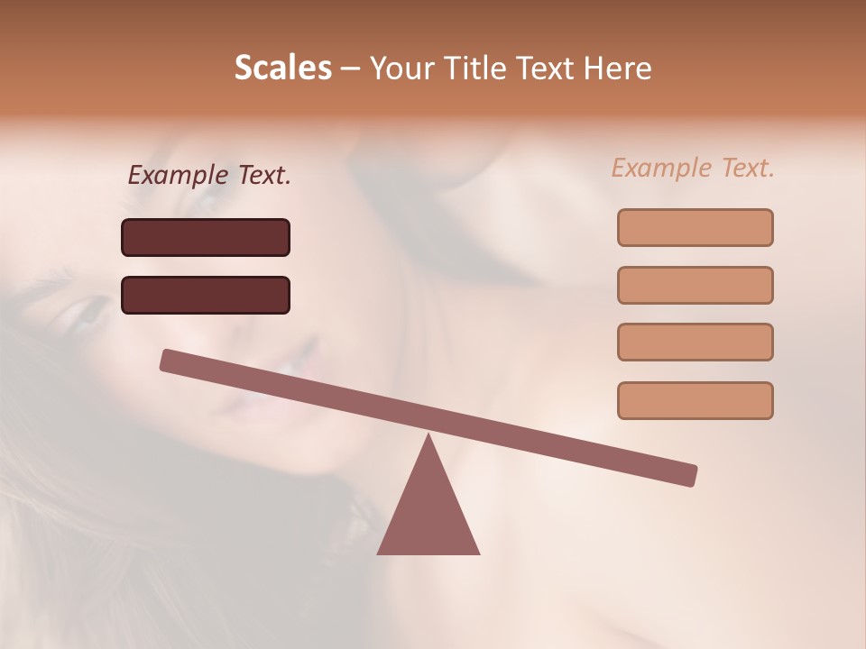Model Illustration Architect PowerPoint Template