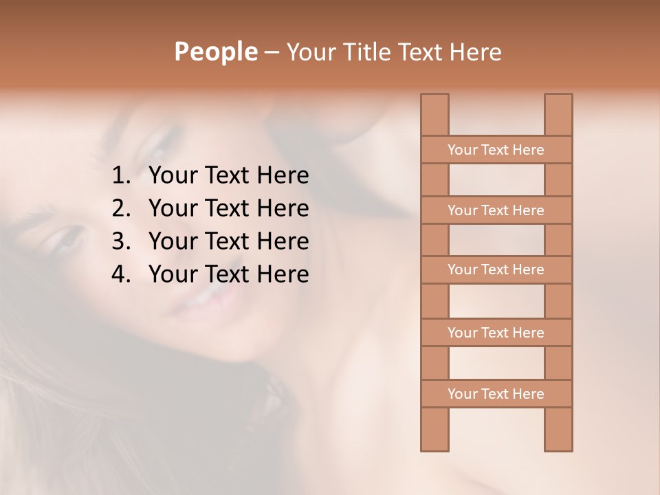 Model Illustration Architect PowerPoint Template