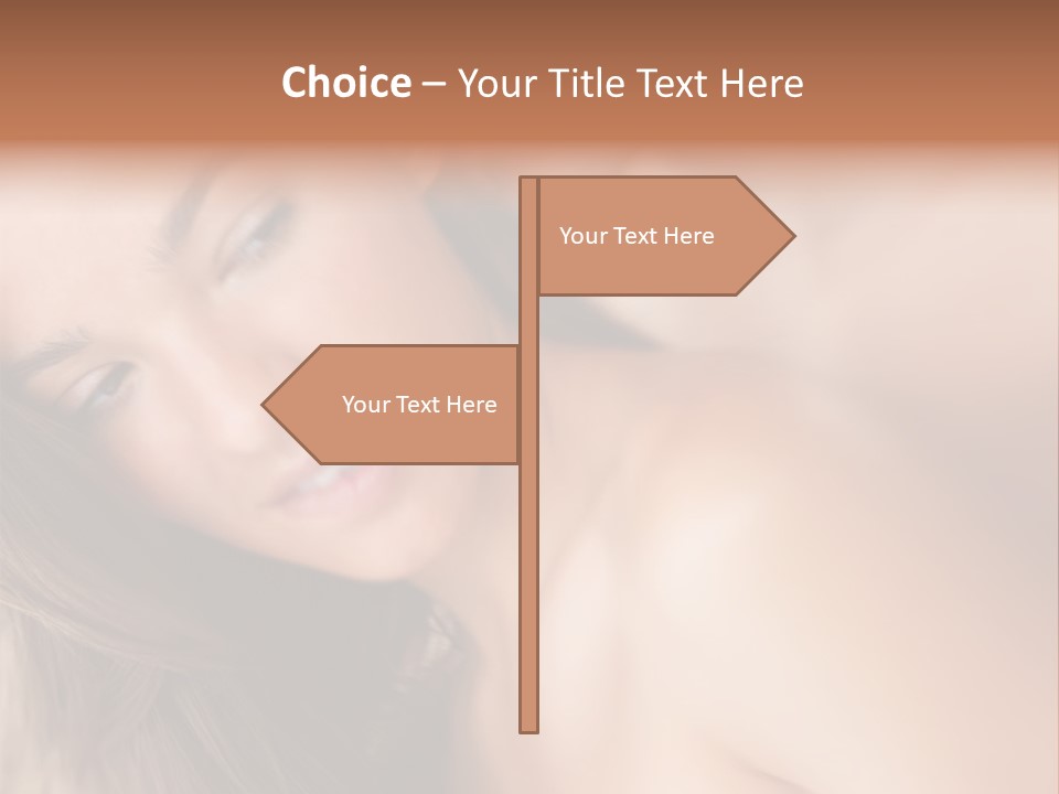 Model Illustration Architect PowerPoint Template