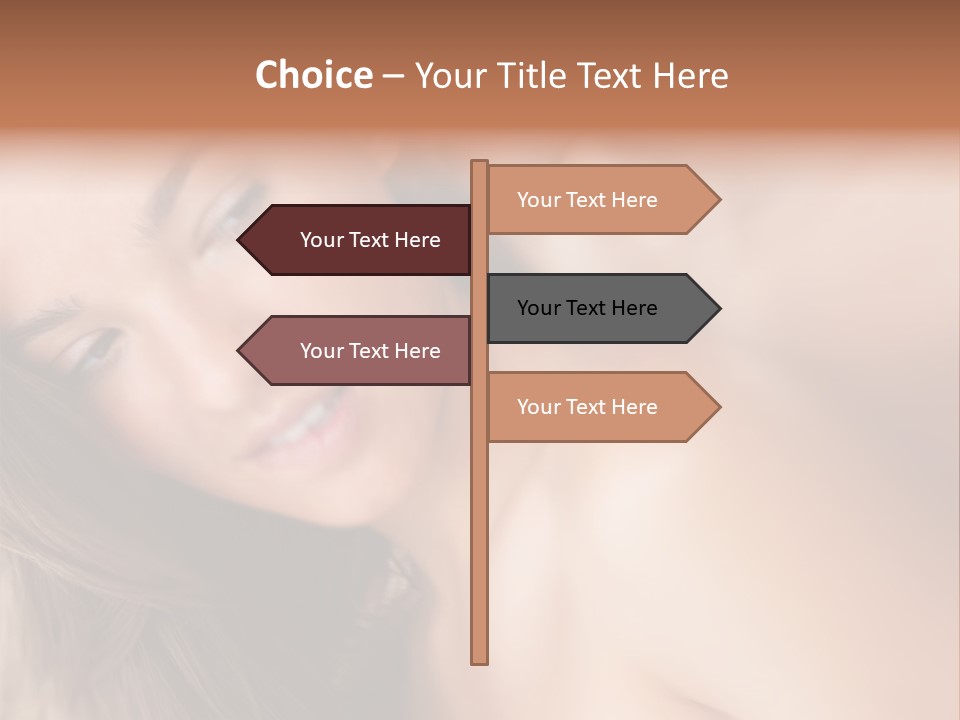 Model Illustration Architect PowerPoint Template