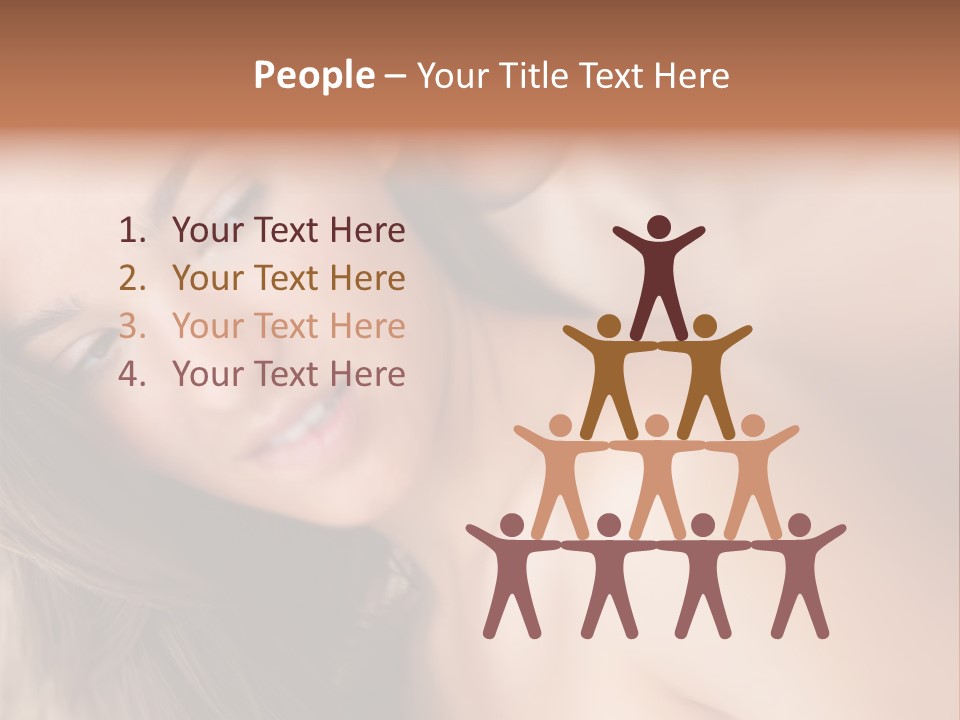 Model Illustration Architect PowerPoint Template