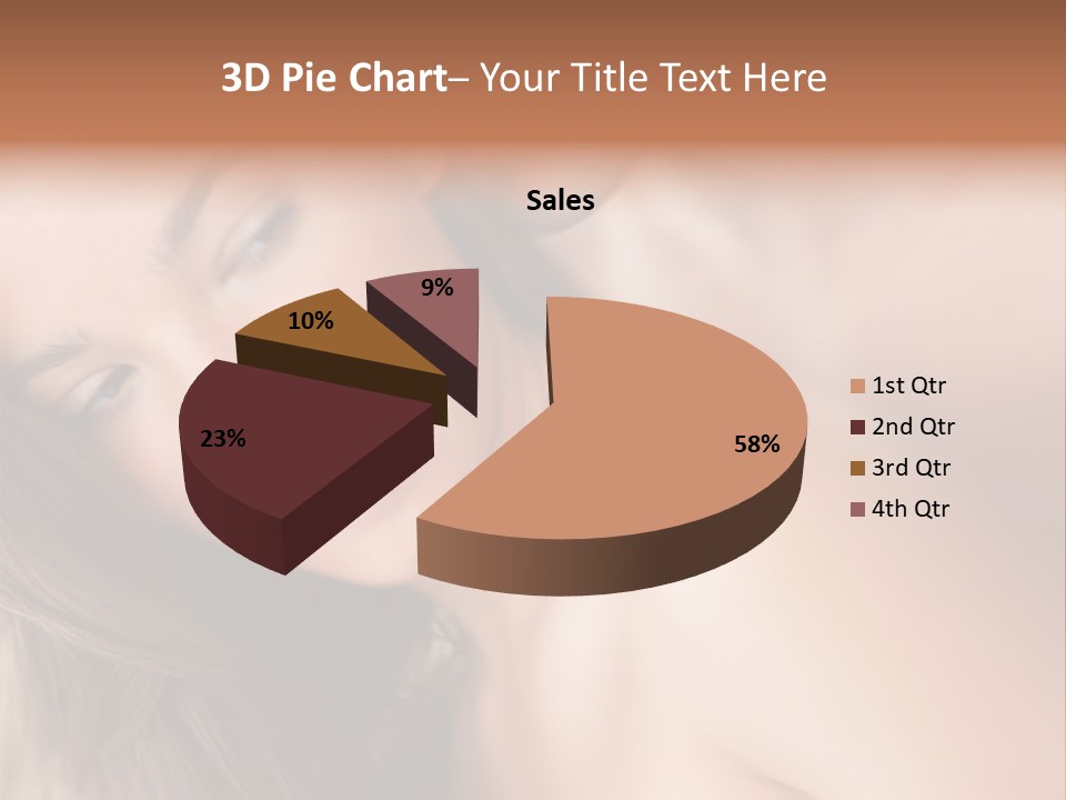Model Illustration Architect PowerPoint Template