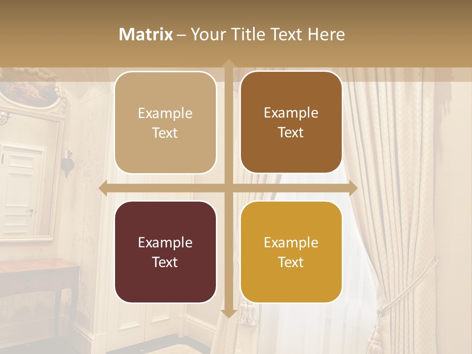 Light Empty Way PowerPoint Template