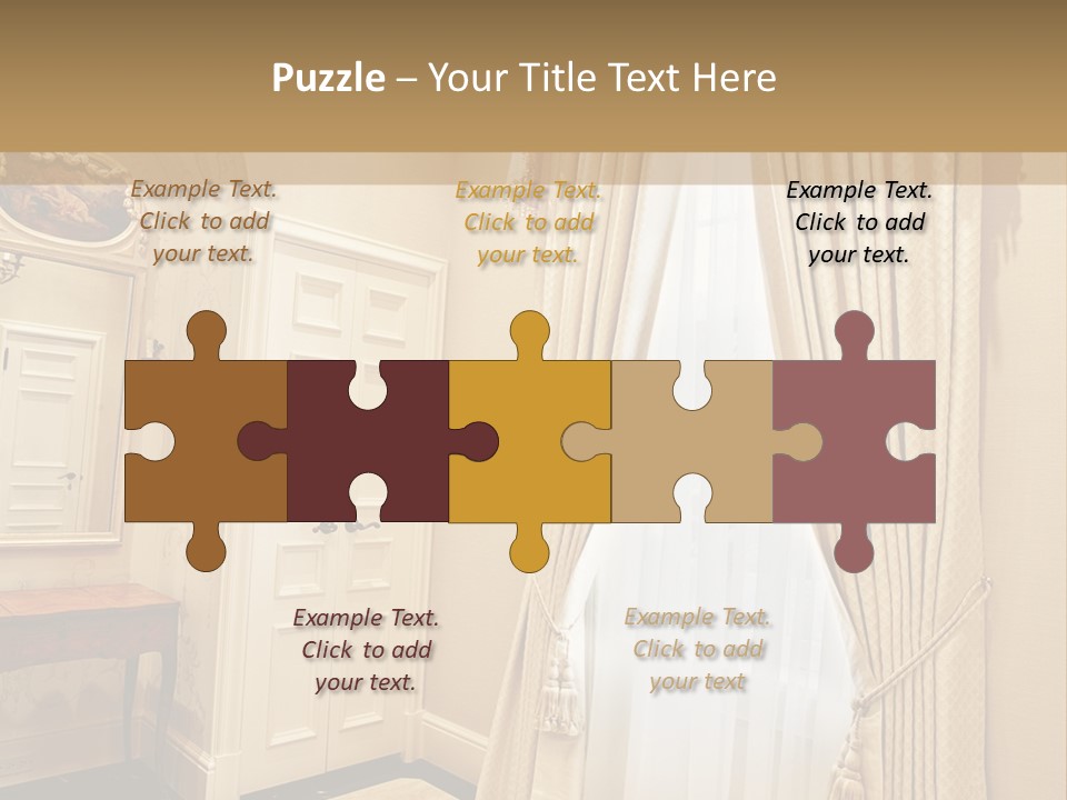 Light Empty Way PowerPoint Template