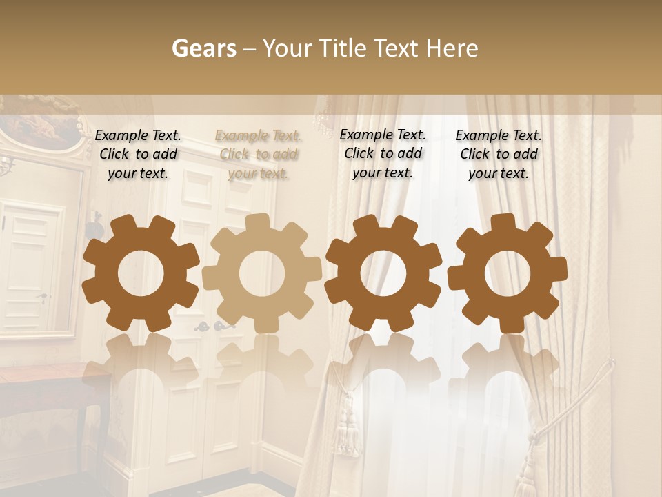 Light Empty Way PowerPoint Template