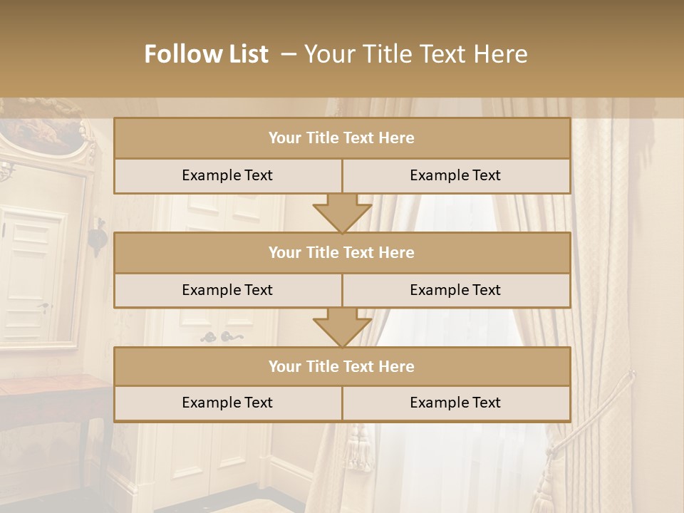 Light Empty Way PowerPoint Template