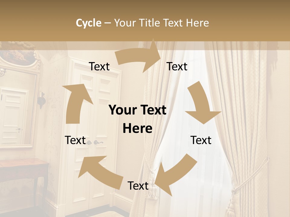 Light Empty Way PowerPoint Template