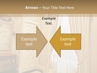 Light Empty Way PowerPoint Template