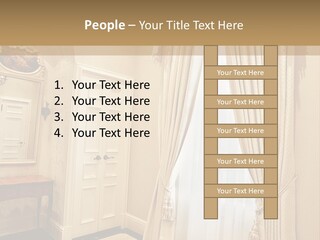 Light Empty Way PowerPoint Template